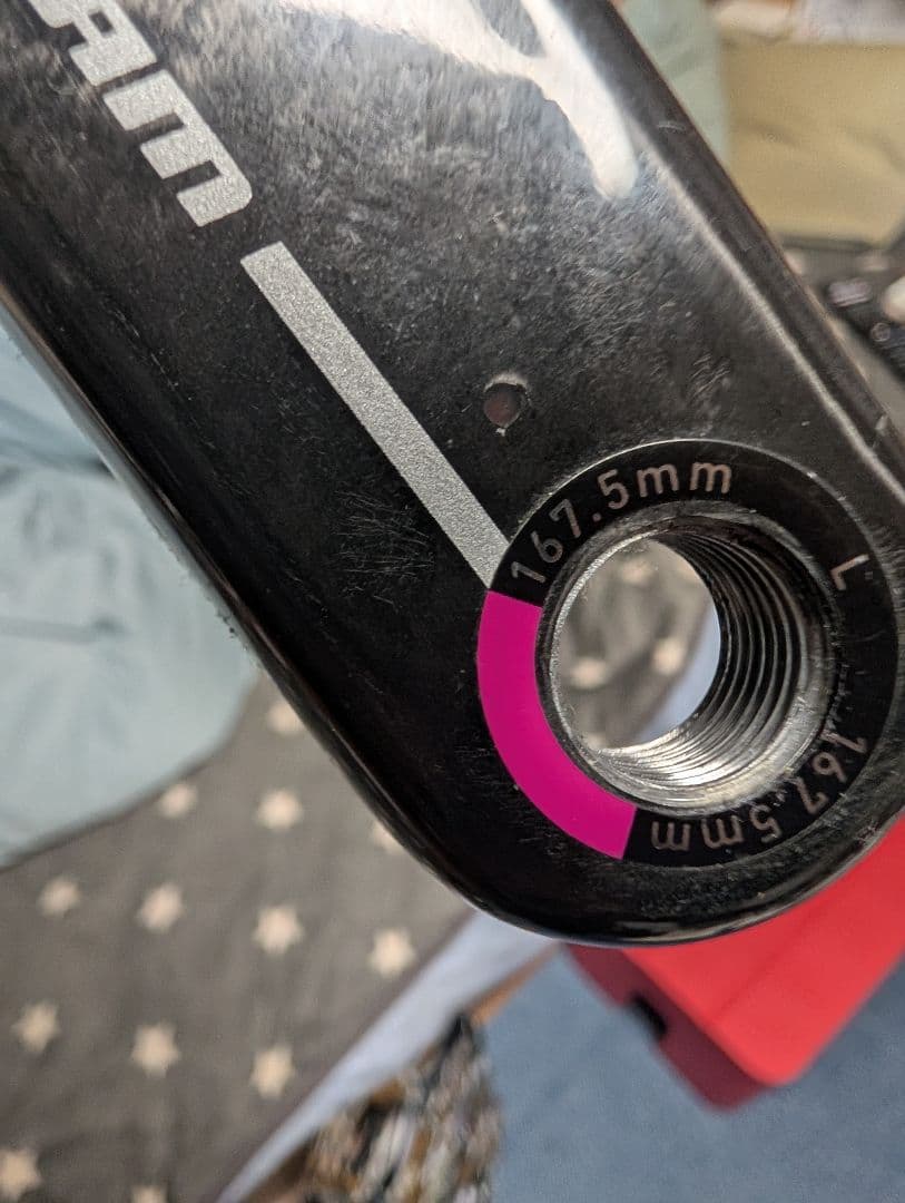 sram red axs e1 クランク 中古品 167.5mm