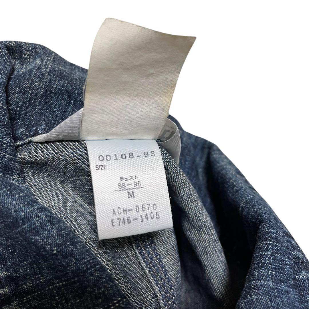 Carhartt カバーオール デニム M インディゴ 濃紺 ボタンロゴ