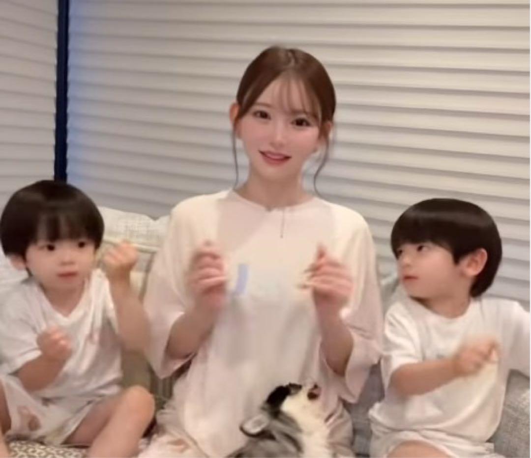 【新品】GELATO PIQUE ドーナツベア Tシャツ 親子セット100cm