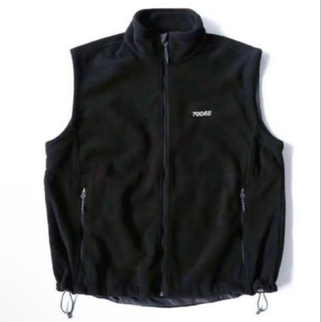 700FILL Fleece Vest フリースベストXL