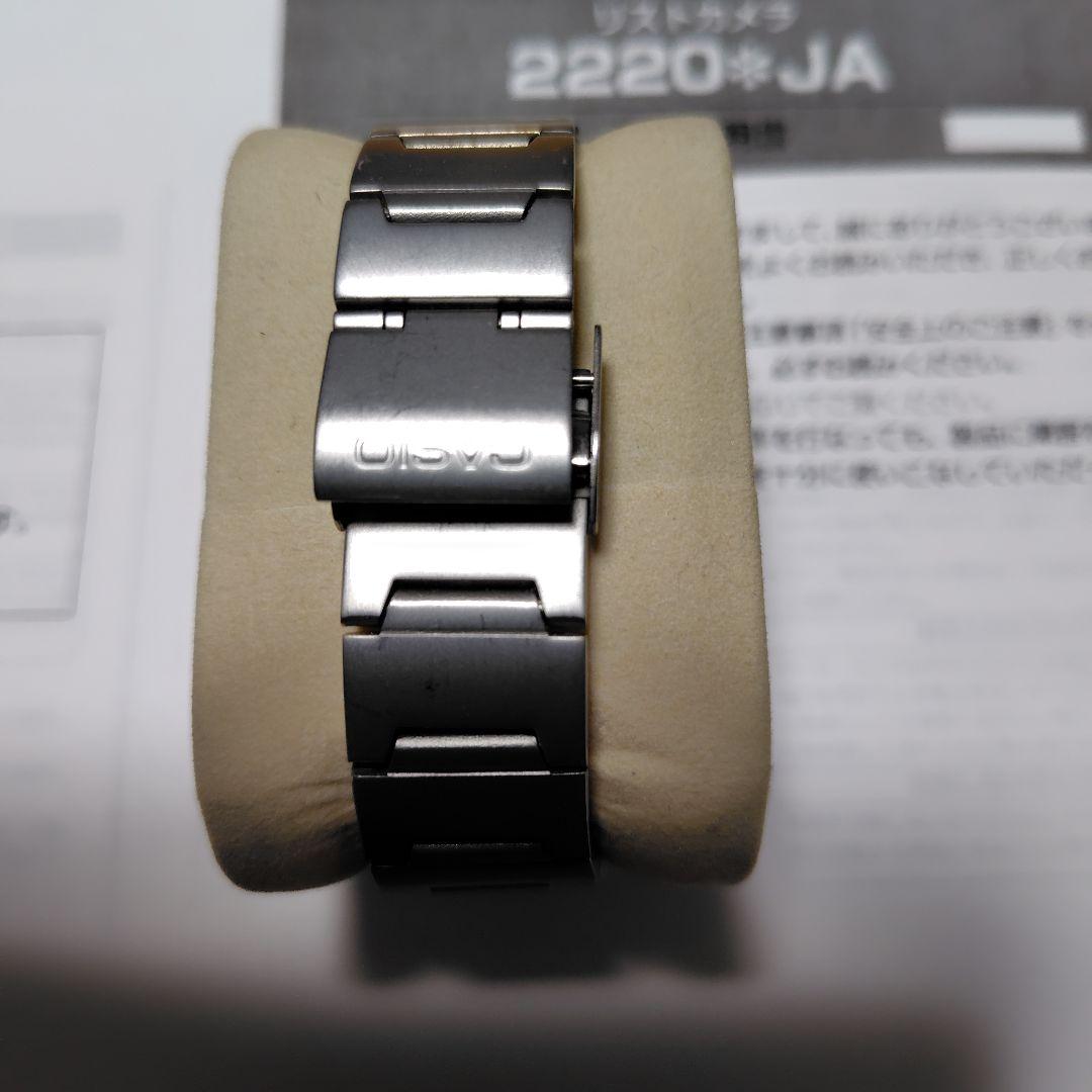 Wrist Camera デジタル腕時計 シルバー(2220JA)