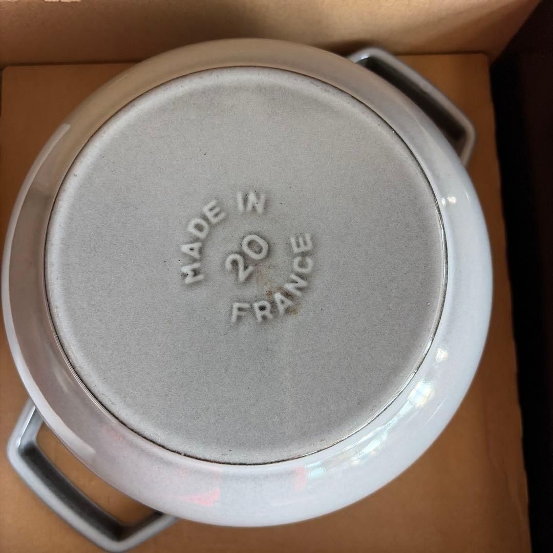 ストウブワナベ20cm グレー