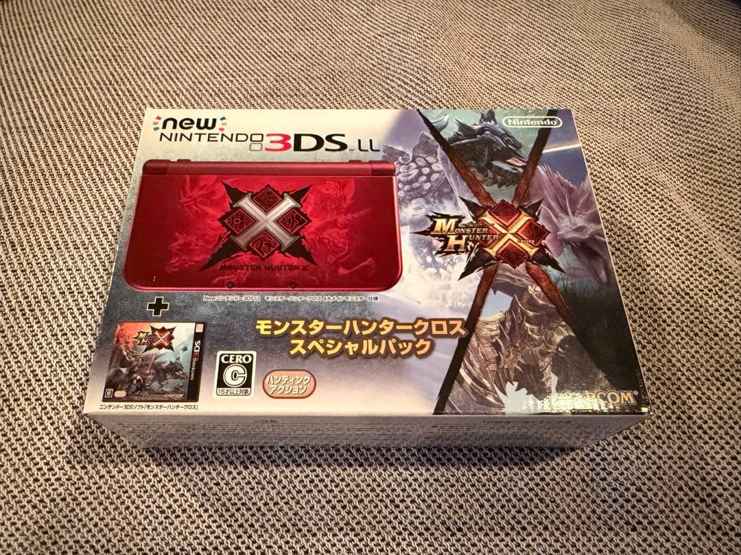 【極レア】Newニンテンドー3DS LL モンスターハンタークロス SPパック