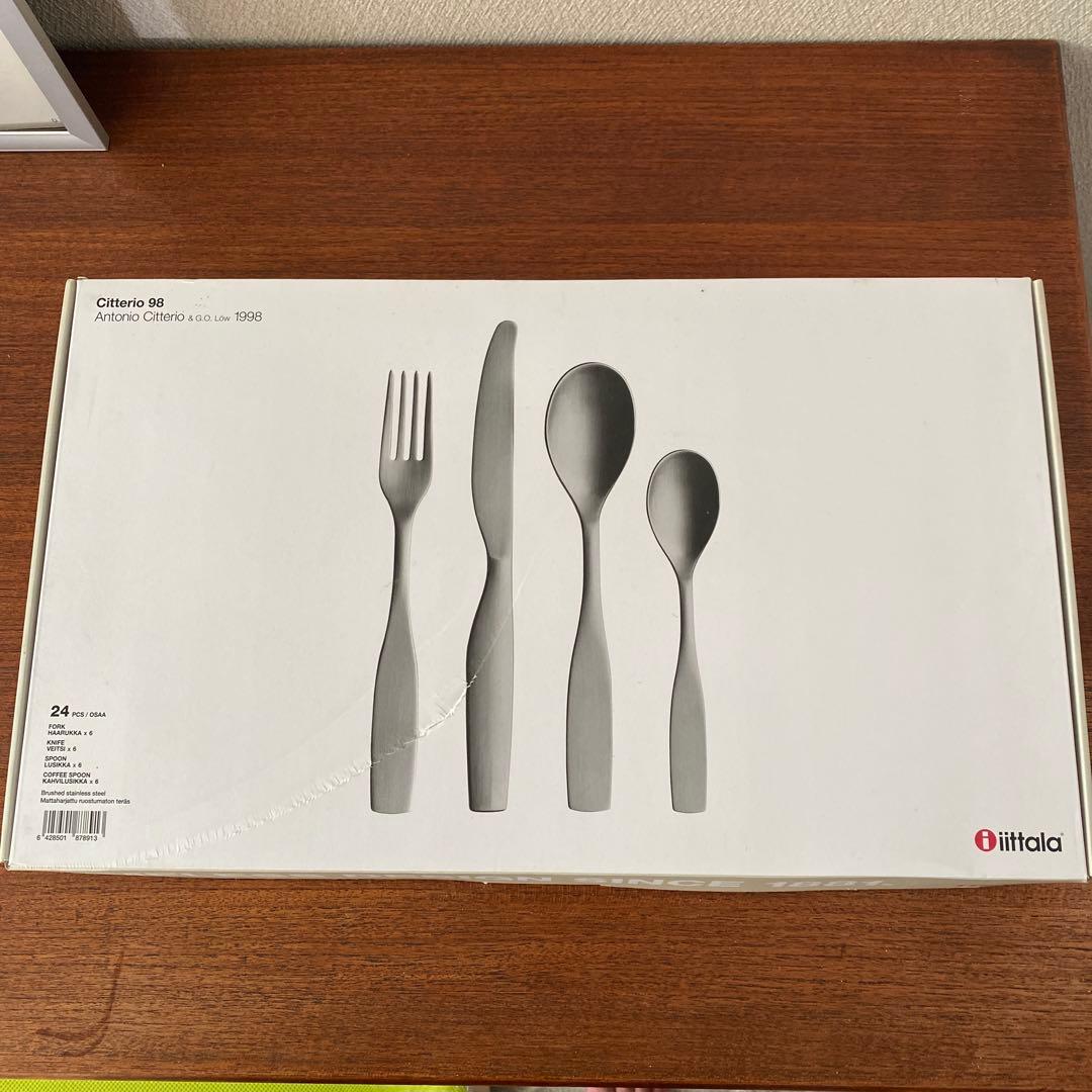 イッタラ　 チッテリオ 98 カトラリーセット 24本セット