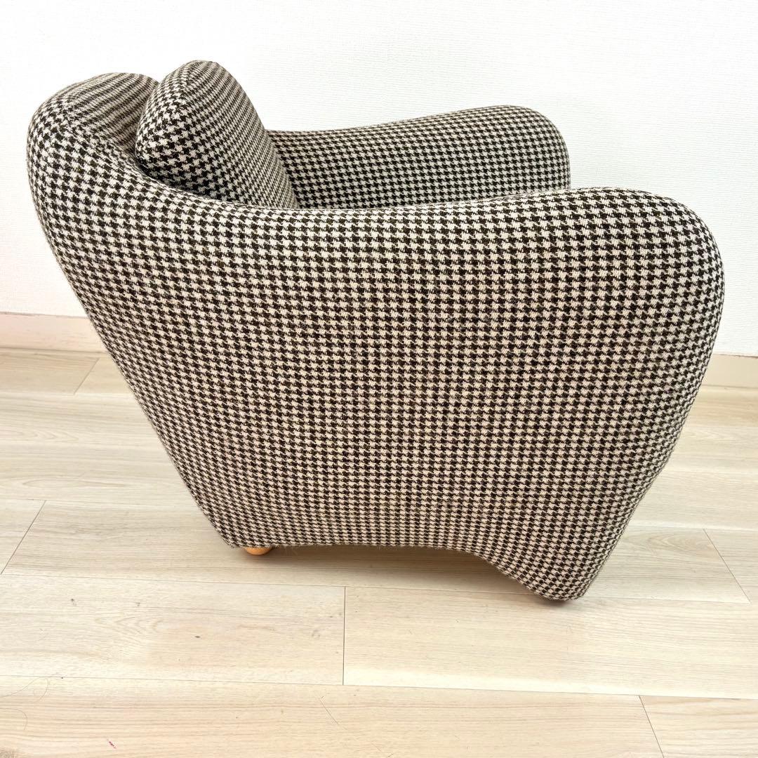 【激レア】IDEE ハリスツイード 限定 ミニミラーアームチェア イデー