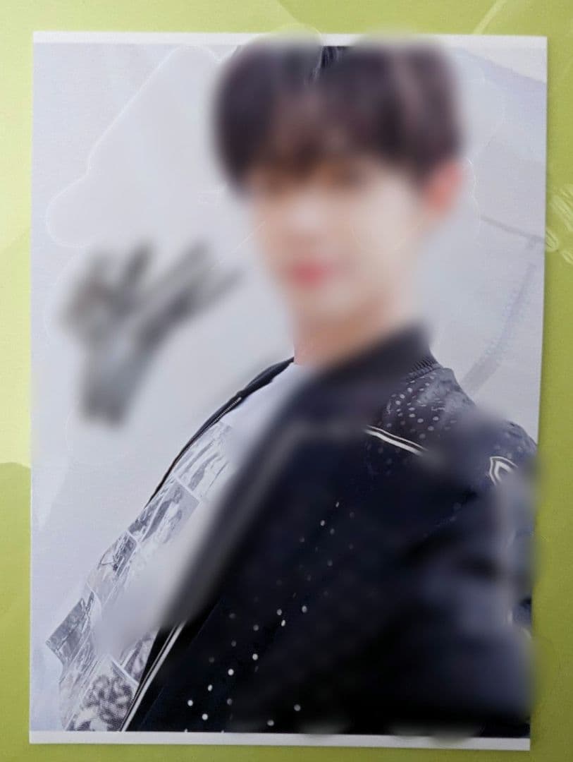 TXT トゥバ ヨンジュン 直筆サイン 未公開 セルフィー 生写真