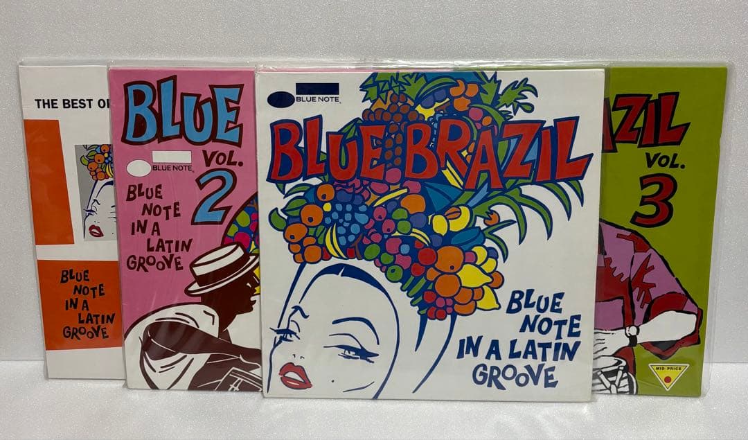 ★BLUE BRAZIL【BLUE NOTE】レコード★LP 4枚セット★レア
