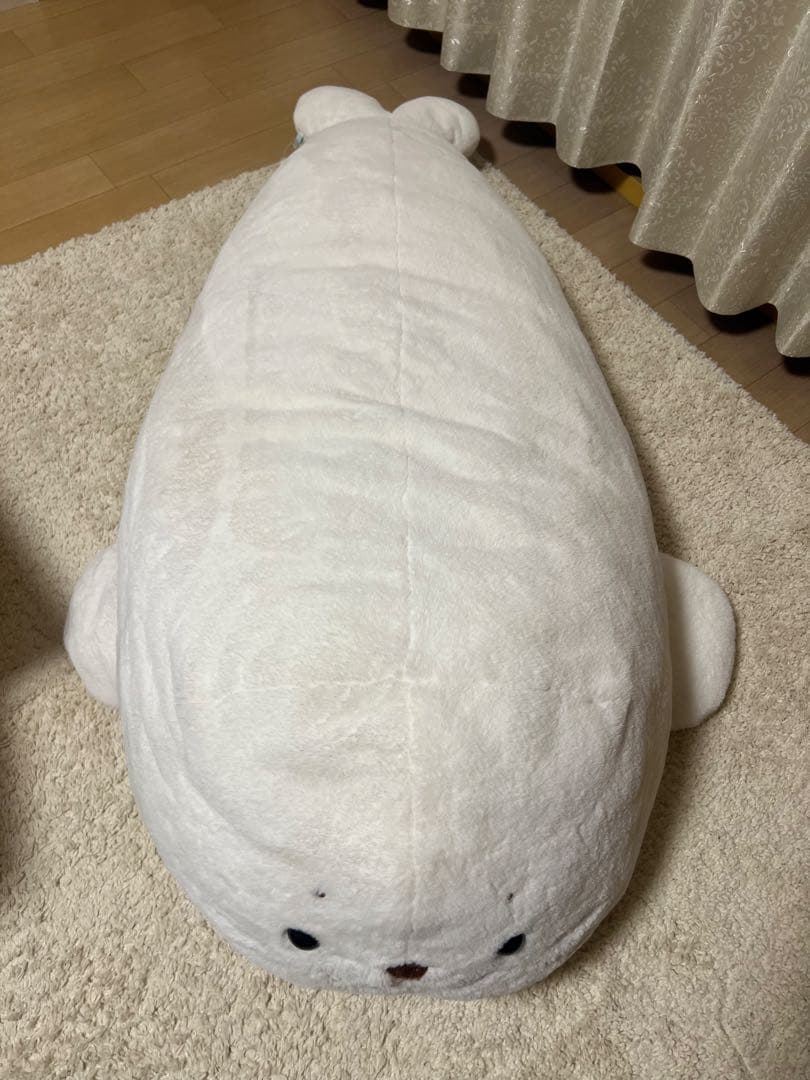 130センチ　しろたん　ぬいぐるみ