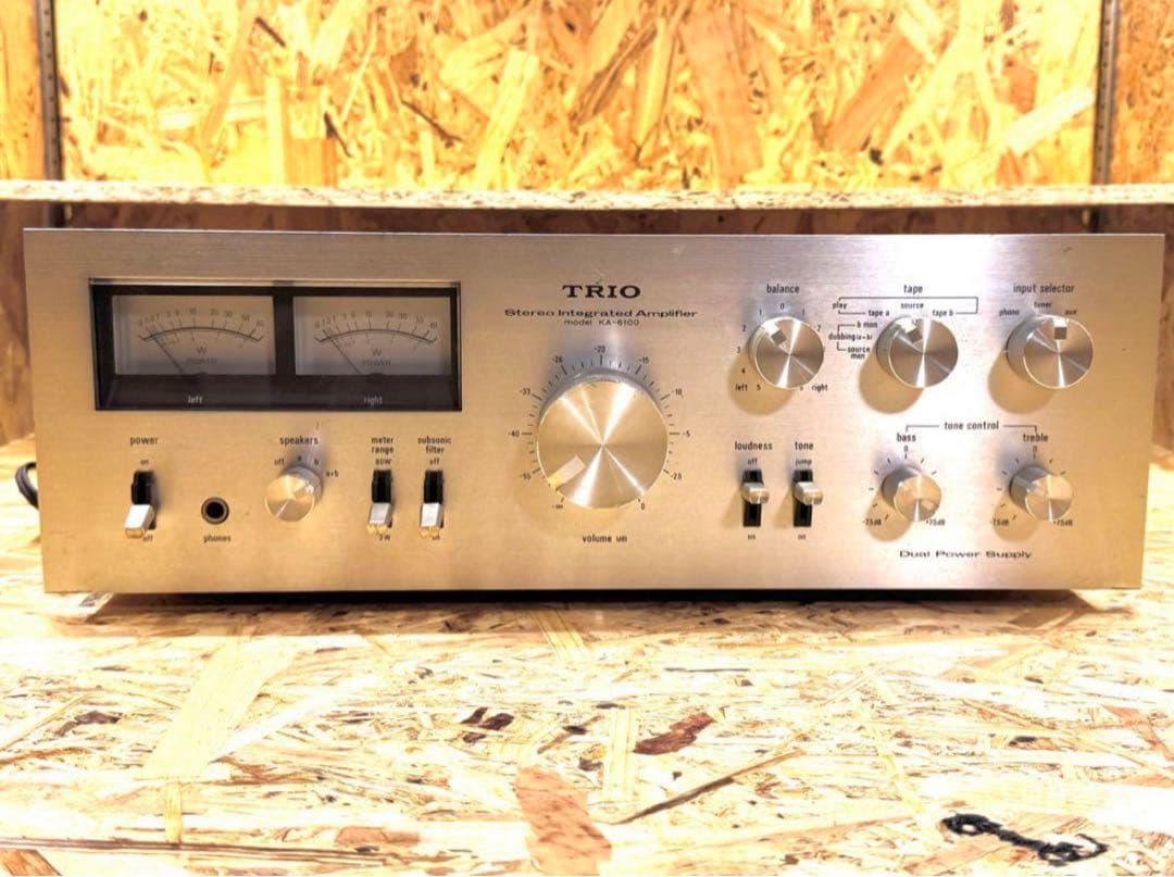 TRIO プリメインアンプ KA-6100