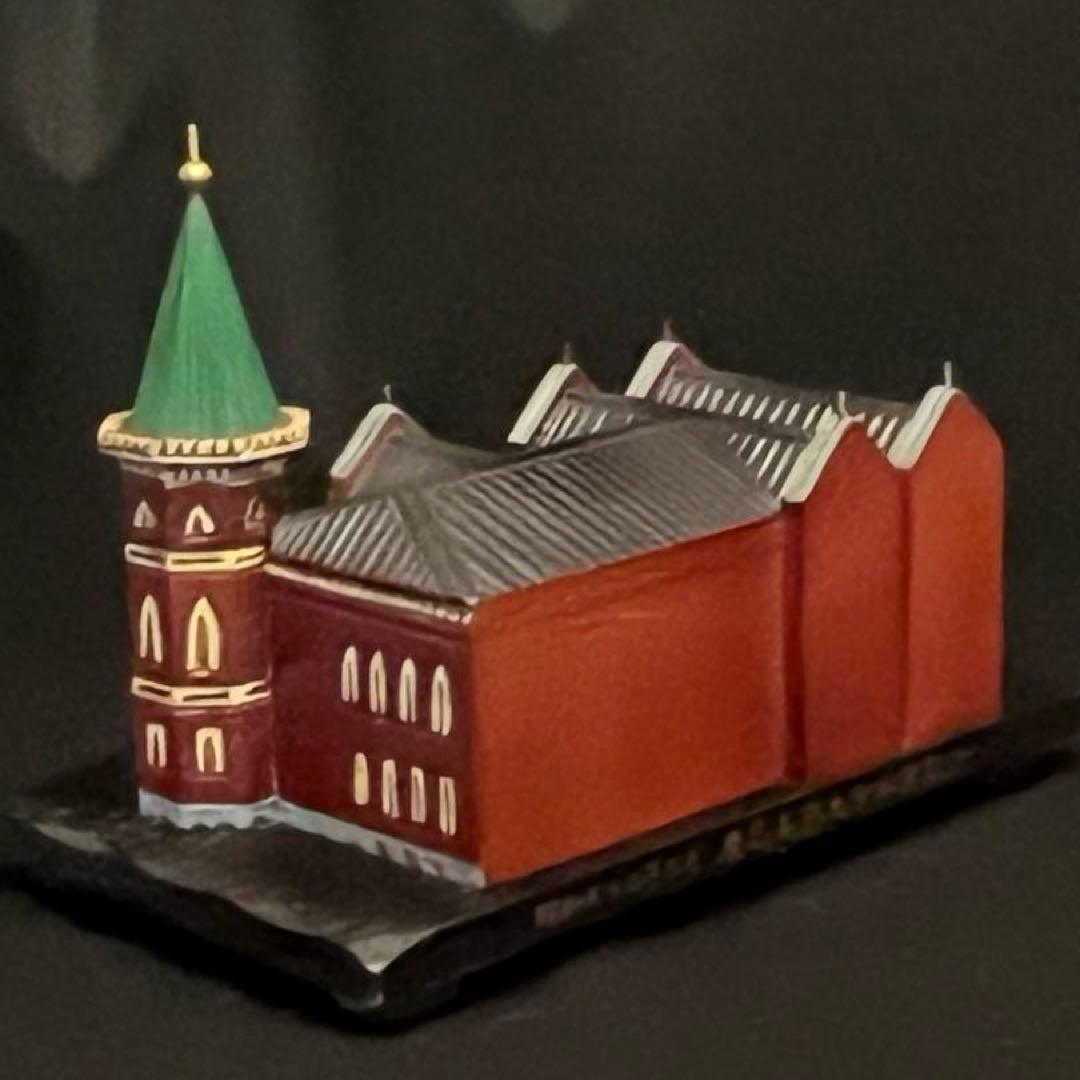 [希少！]慶應義塾大学　オルゴール　卒業記念 置物　1960年