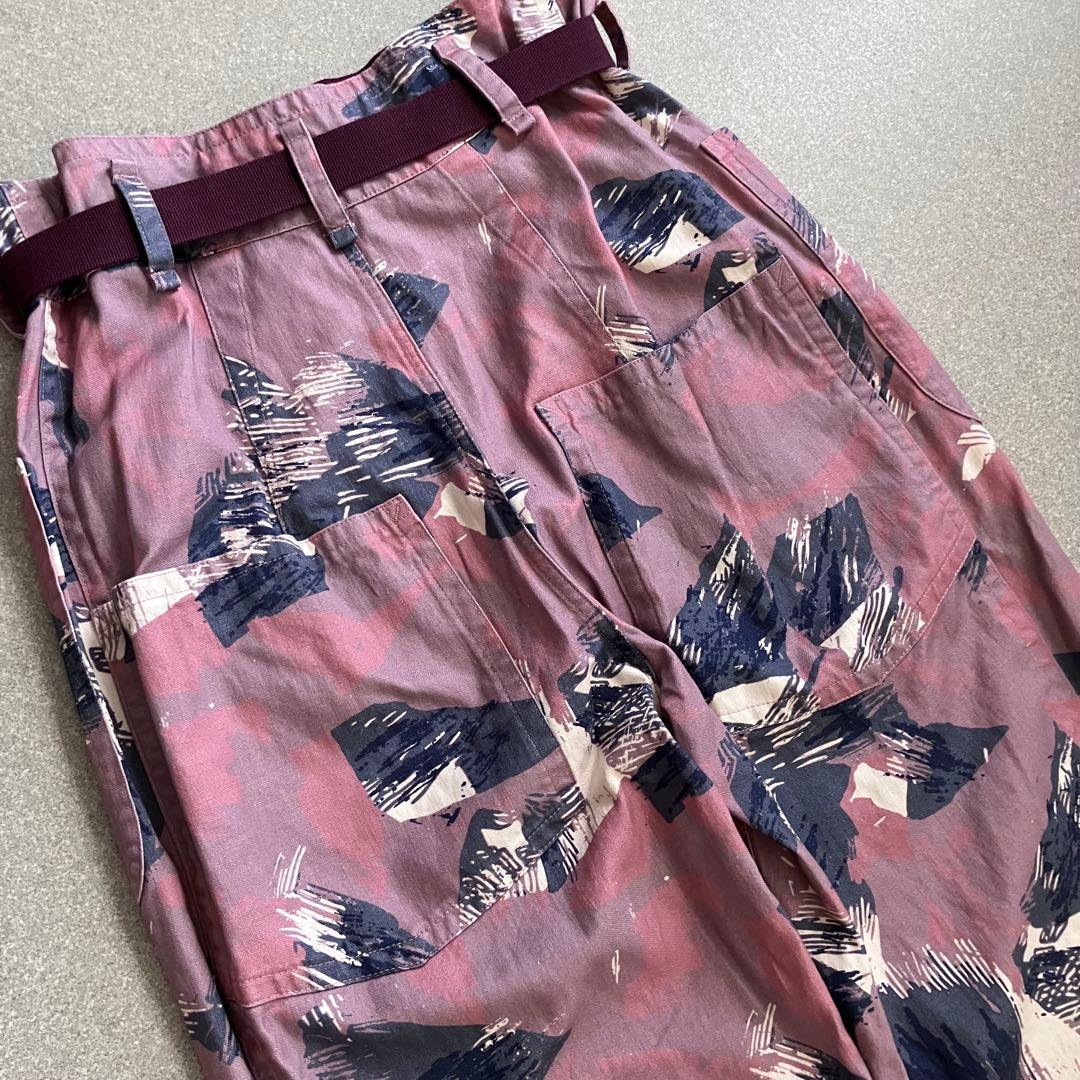 新品✨近年 イザベル マラン エトワール 花柄 パンツ RINNY ベルト付き