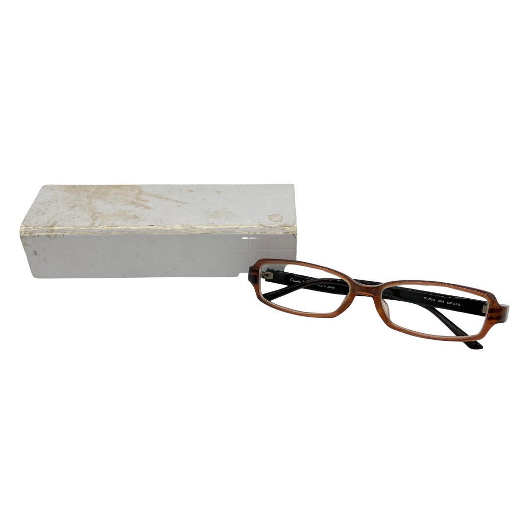 Dior ディオール メガネ フレーム 度入り CD-7051J ケース付