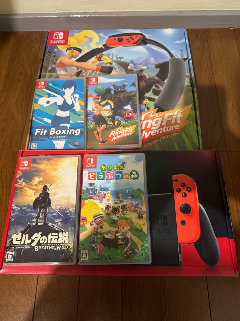 【美品 付属品完備】Nintendo Switch 本体+プロコン　おまけ多数
