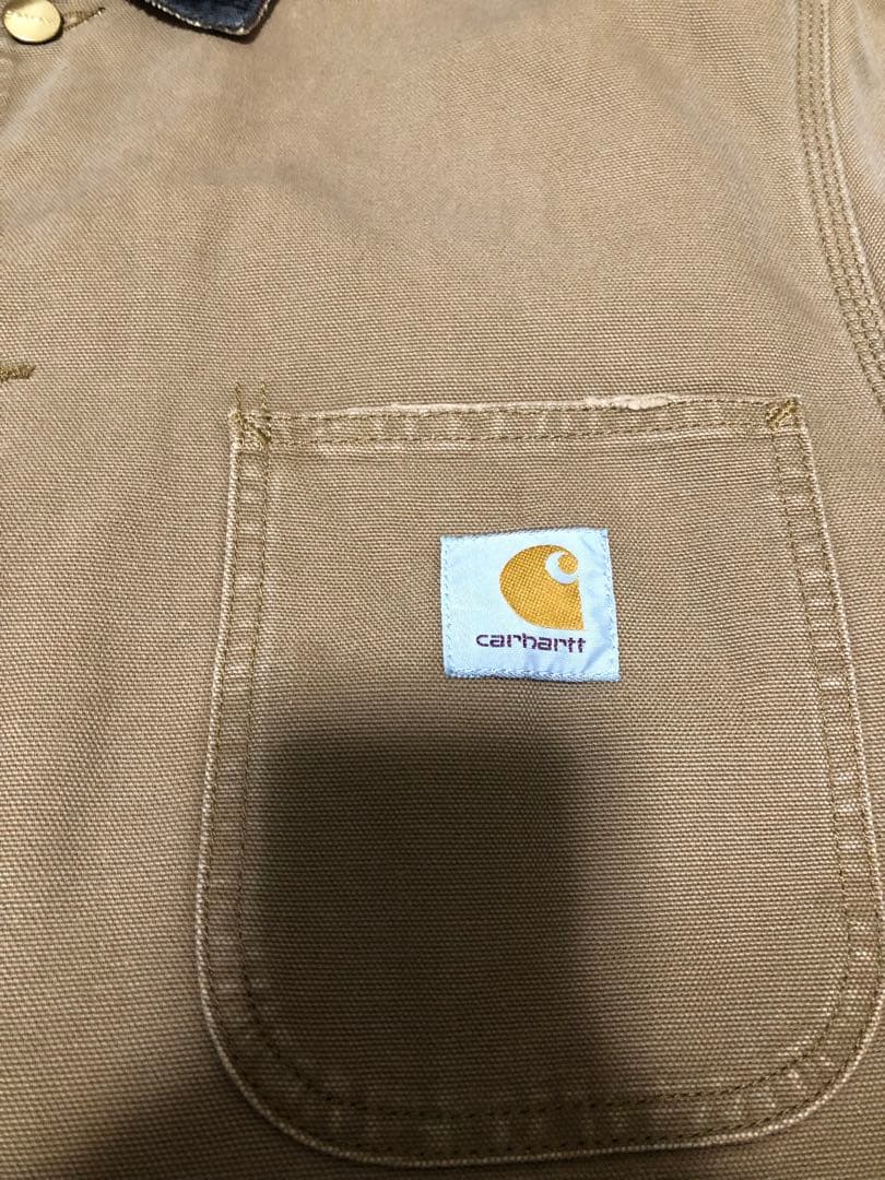 即決 美品 カーハート WIP OG チョアコート S