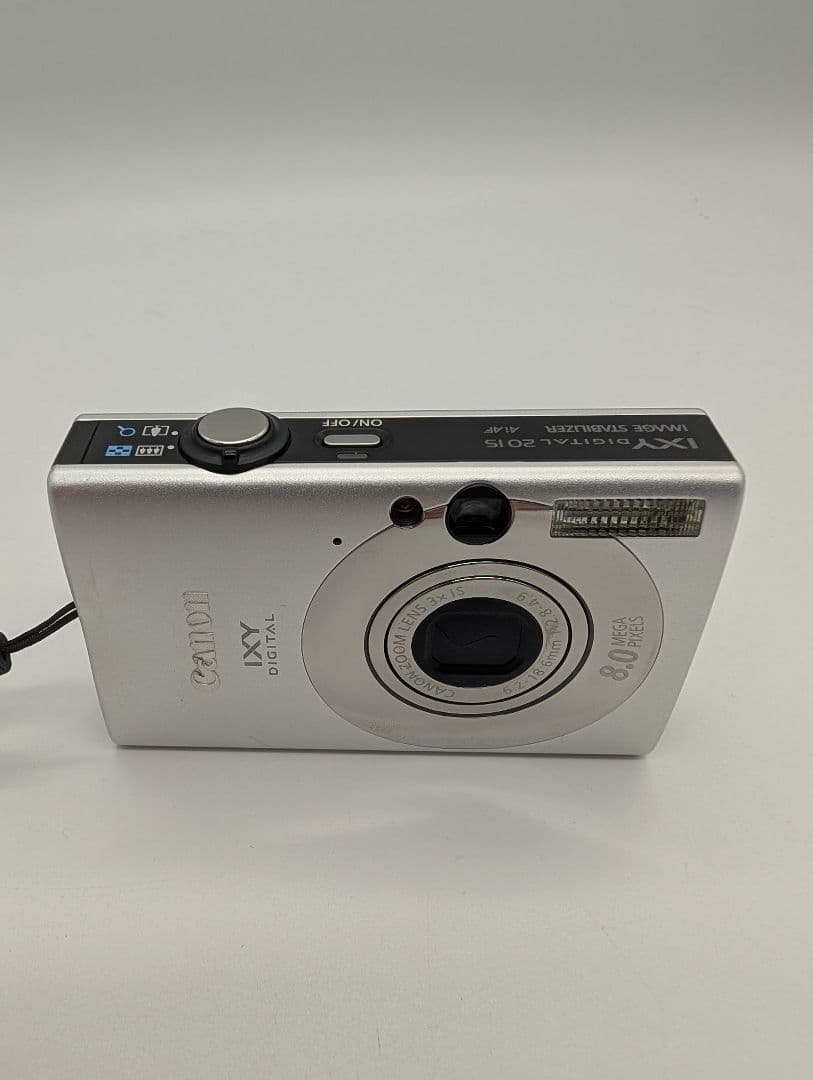 Canon IXY DIGITAL 20 IS デジカメ キャノン シルバー