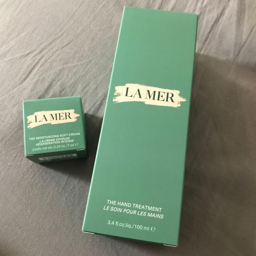 ラメール ハンドクリーム 100ml クリームサンプル付き 新品未開封