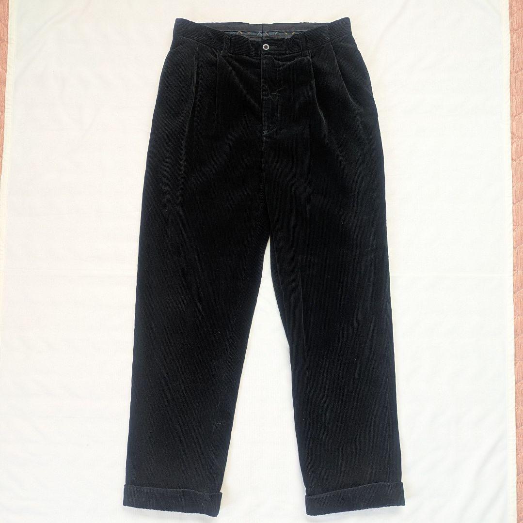 ポロ ラルフローレン　コーデュロイパンツ　黒　w34　コーズ　ANDREW