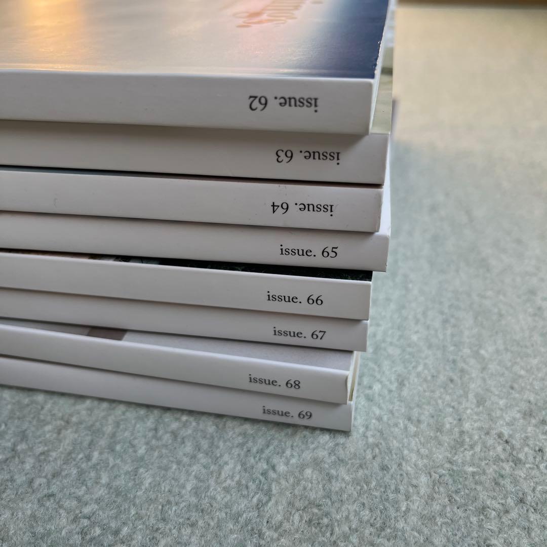 nice things. 雑誌 No.62〜69まで