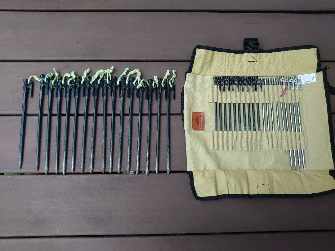 ソリッドステーク チタンペグ セット