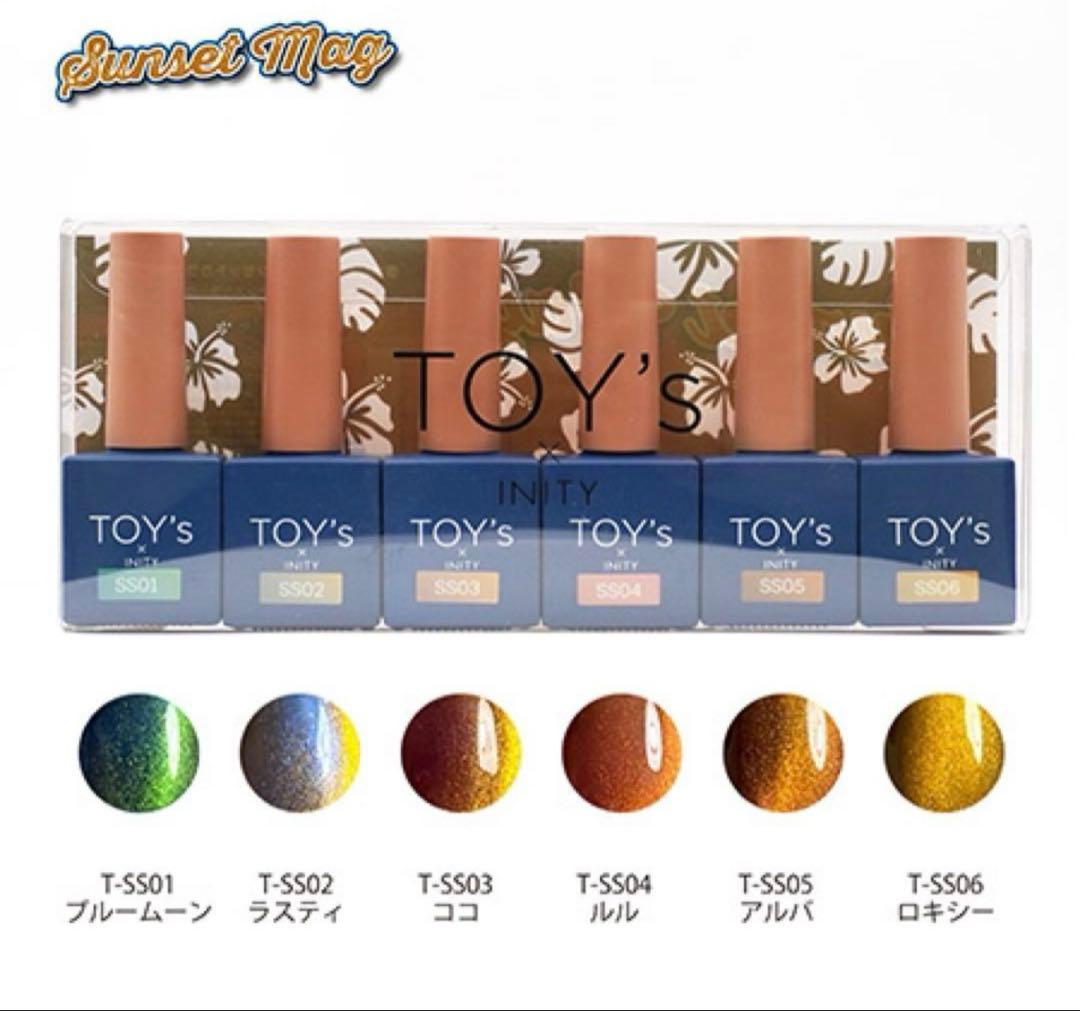 3点セット 新品 TOY's x INITY マグネットジェル