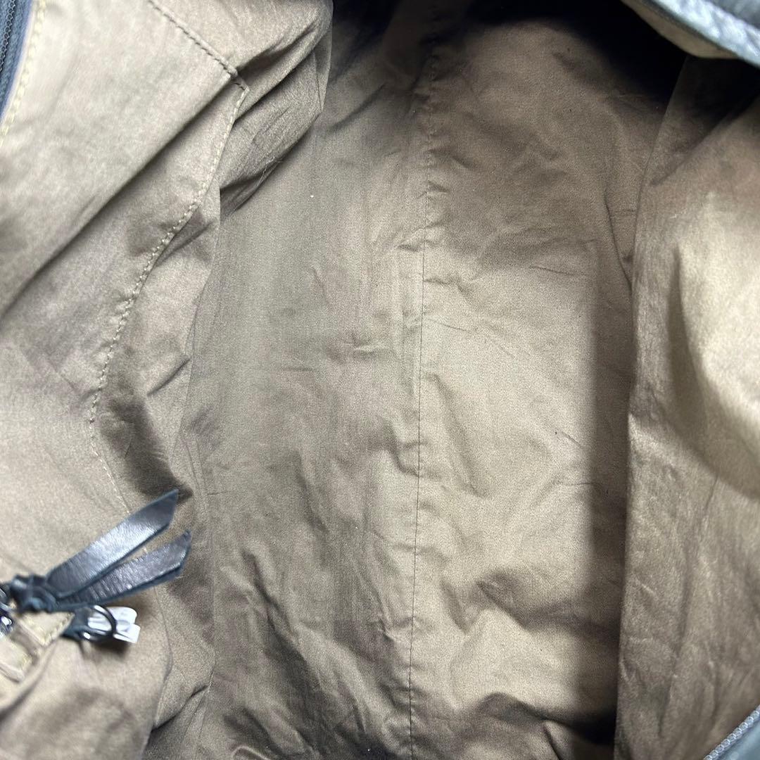 【極美品/ポーチ付】ポーター フランク 2way ボストンバッグ レザー 黒