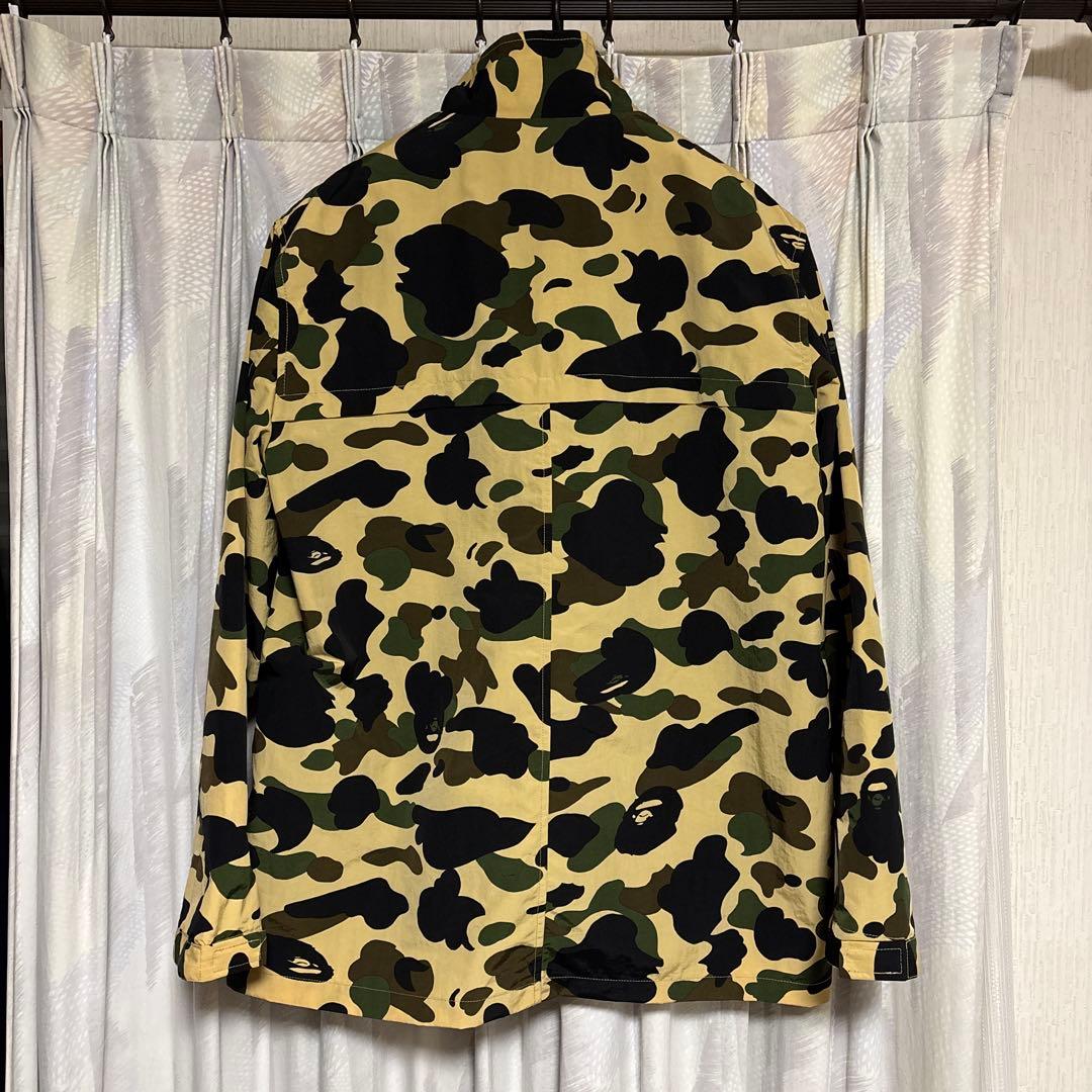 【初期】APE エイプ ナイロン 迷彩　ジャケット ベイプカモ ファーストカモ