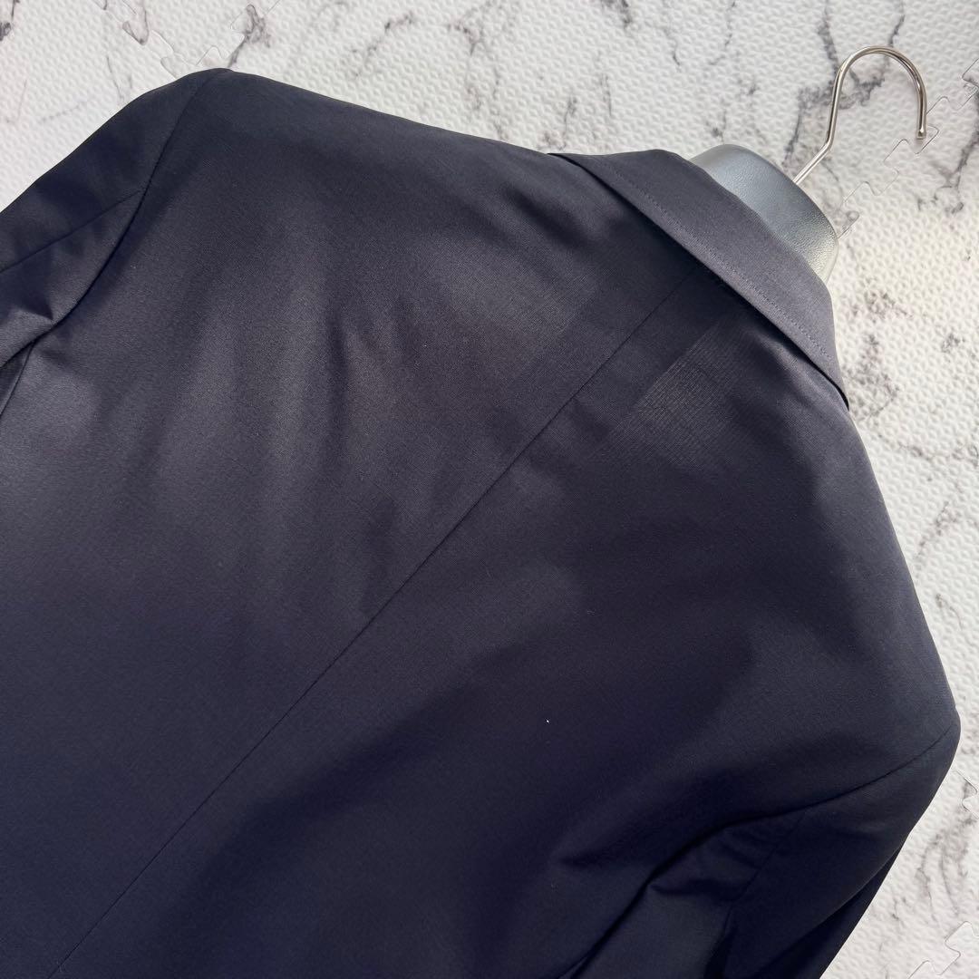 極美品◎ブルックスブラザーズ　テーラードジャケット　銀ボタン　紺ブレ　モヘヤ混