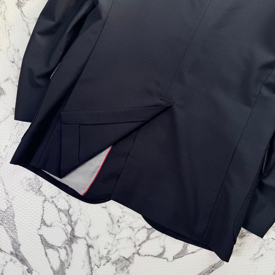 極美品◎ブルックスブラザーズ　テーラードジャケット　銀ボタン　紺ブレ　モヘヤ混