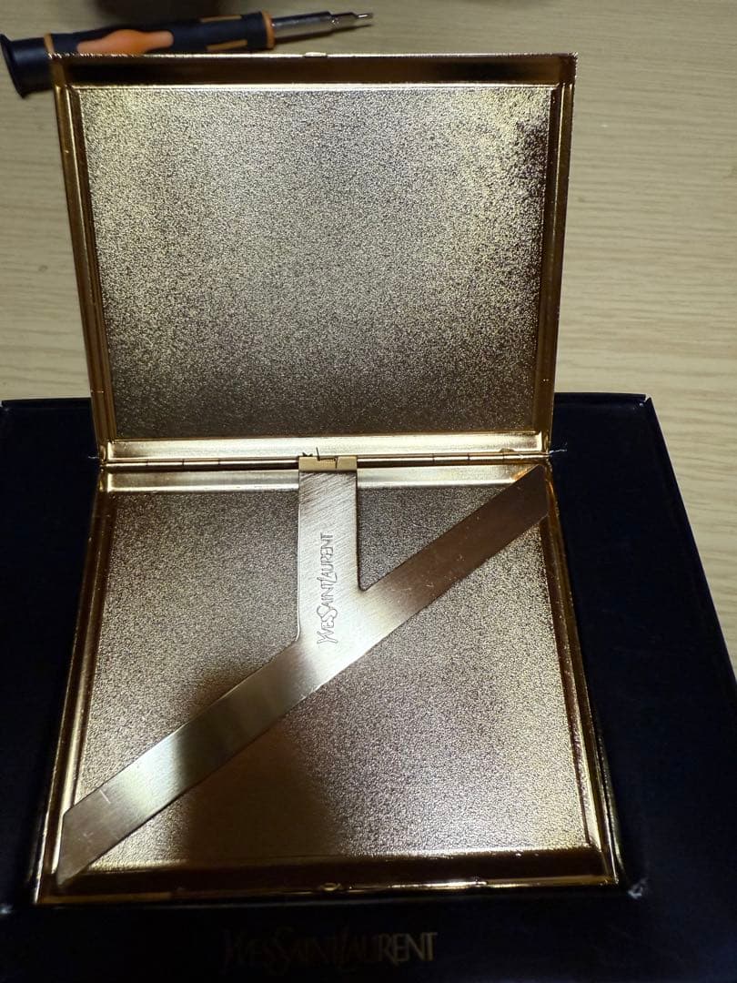 YSL イヴ・サンローラン ヴィンテージ シガレットケース 箱付き