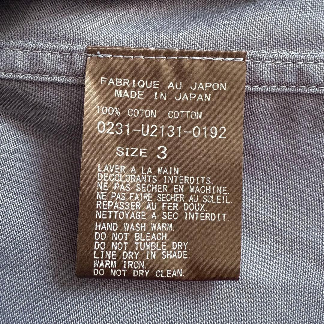 美品　アーツアンドサイエンス　フレンチ　ワークジャケット　ネイビー　3