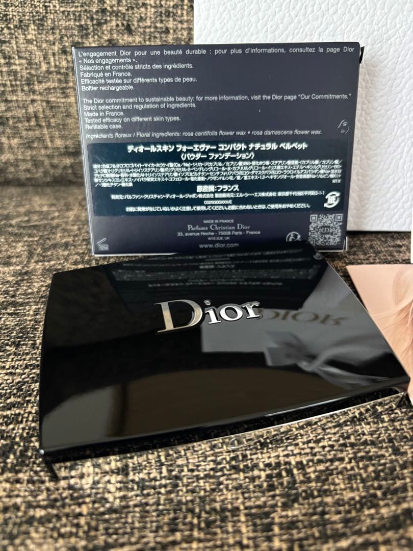 Dior/スキンフォーエヴァーコンパクトナチュラルベルベット.ミスディオール付き