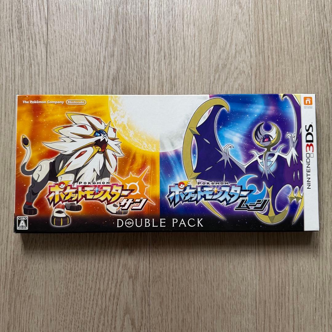 【新品未開封品】ポケットモンスター サン・ムーン ダブルパック
