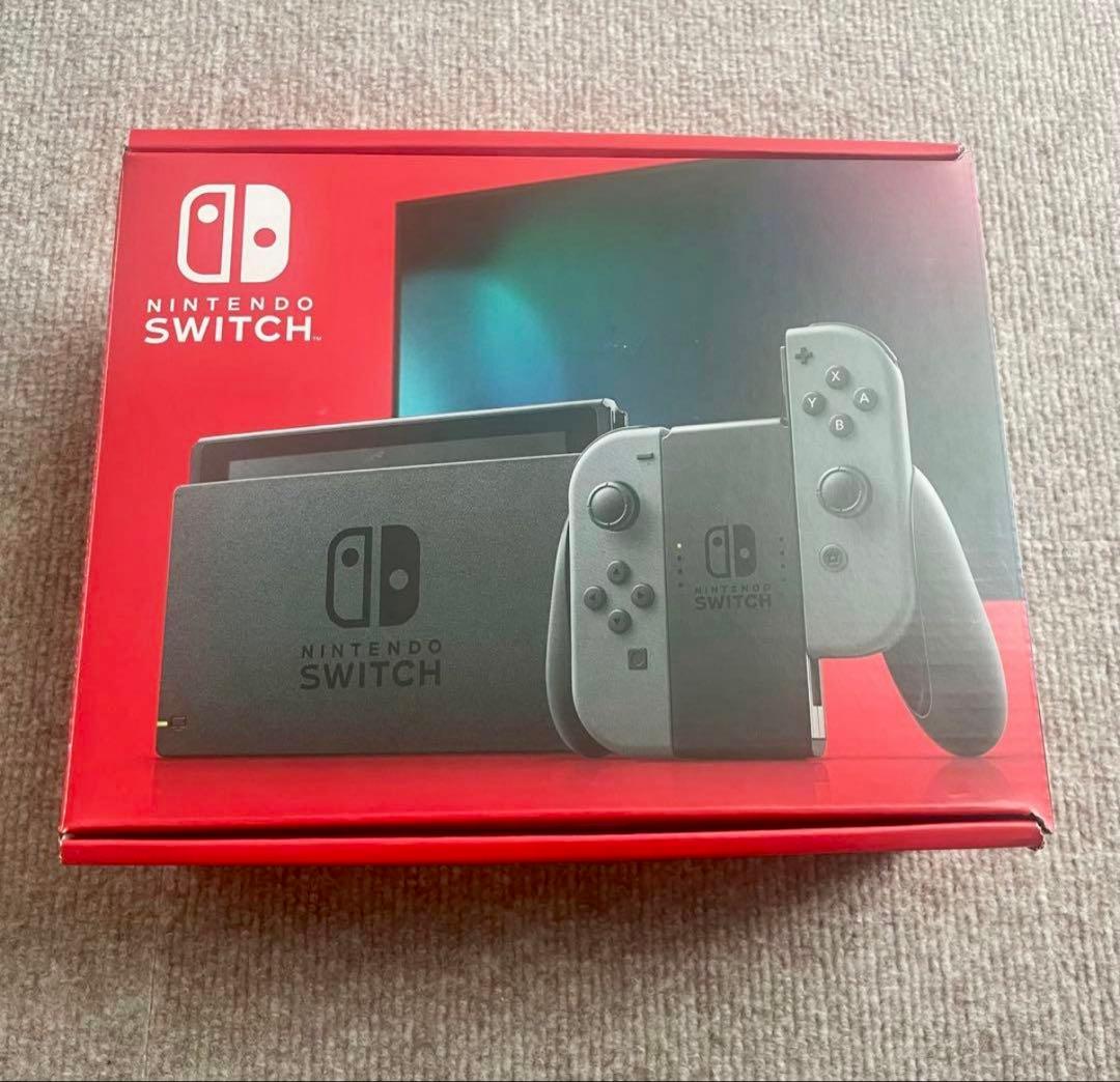 <Ari > Nintendo Switch 【後期型】本体 グレー