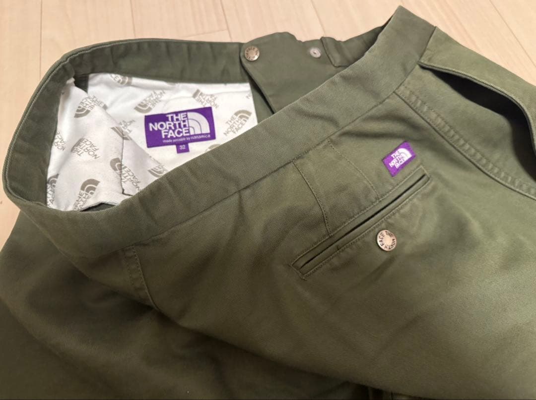 ザノースフェイス ストレッチツイル ワイドテーパードパンツNT5052N