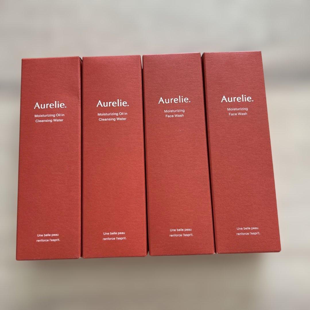 Aurelie. 保湿オイルクレンジングウォーターとフェイスウォッシュ2セット