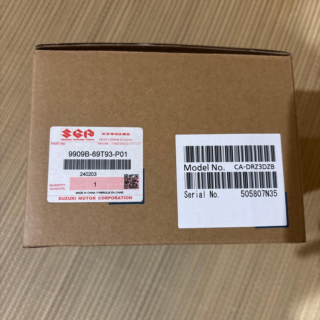 [新品]SUZUKI純正ドライブレコーダー前方録画CA-DRZ3DZB