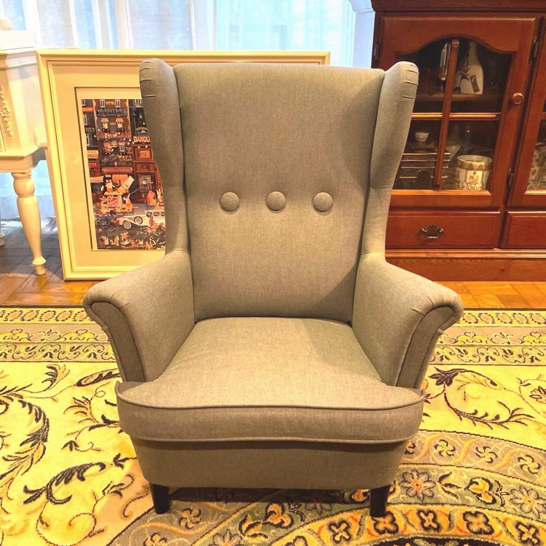 【お子様用　商品】美品　【IKEA STRANDMON】ストランドモンソファー