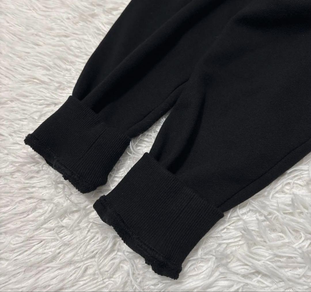 ピンクハウス いちごステッチレース使いパーカー ブラック フード Ｌ