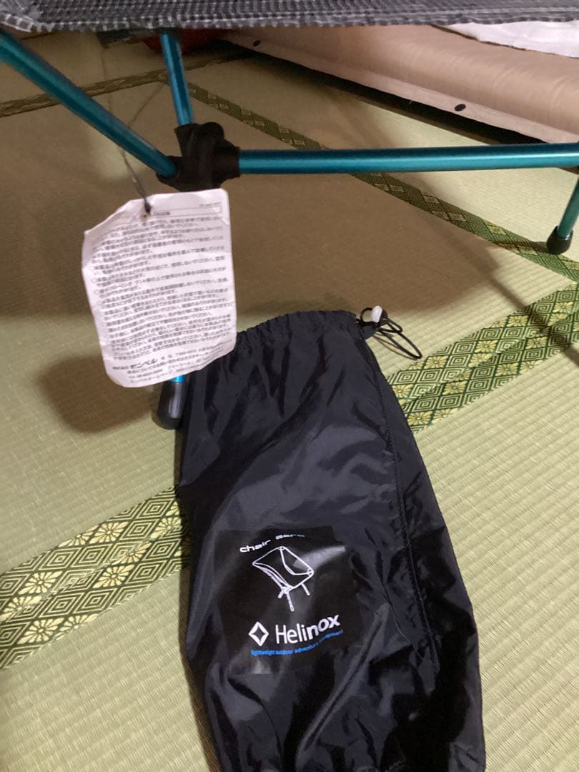 モンベル　超軽量ヘリノックス　チェアゼロ極美品