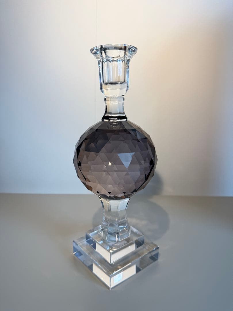 「未使用」ボーコンセプトBoconcept/ガラスキャンドルスタンド