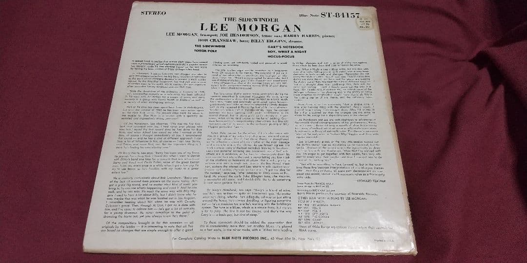 リー・モーガンレコードUSオリジナル