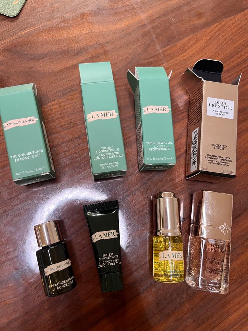 「リンリン」La Mer & Dior Prestige トライアルセット