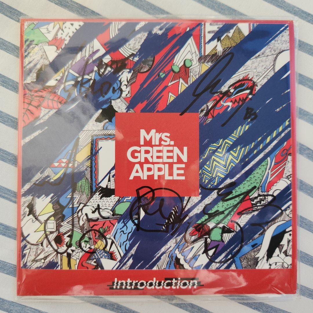 Mrs. GREEN APPLE Introduction サイン入り