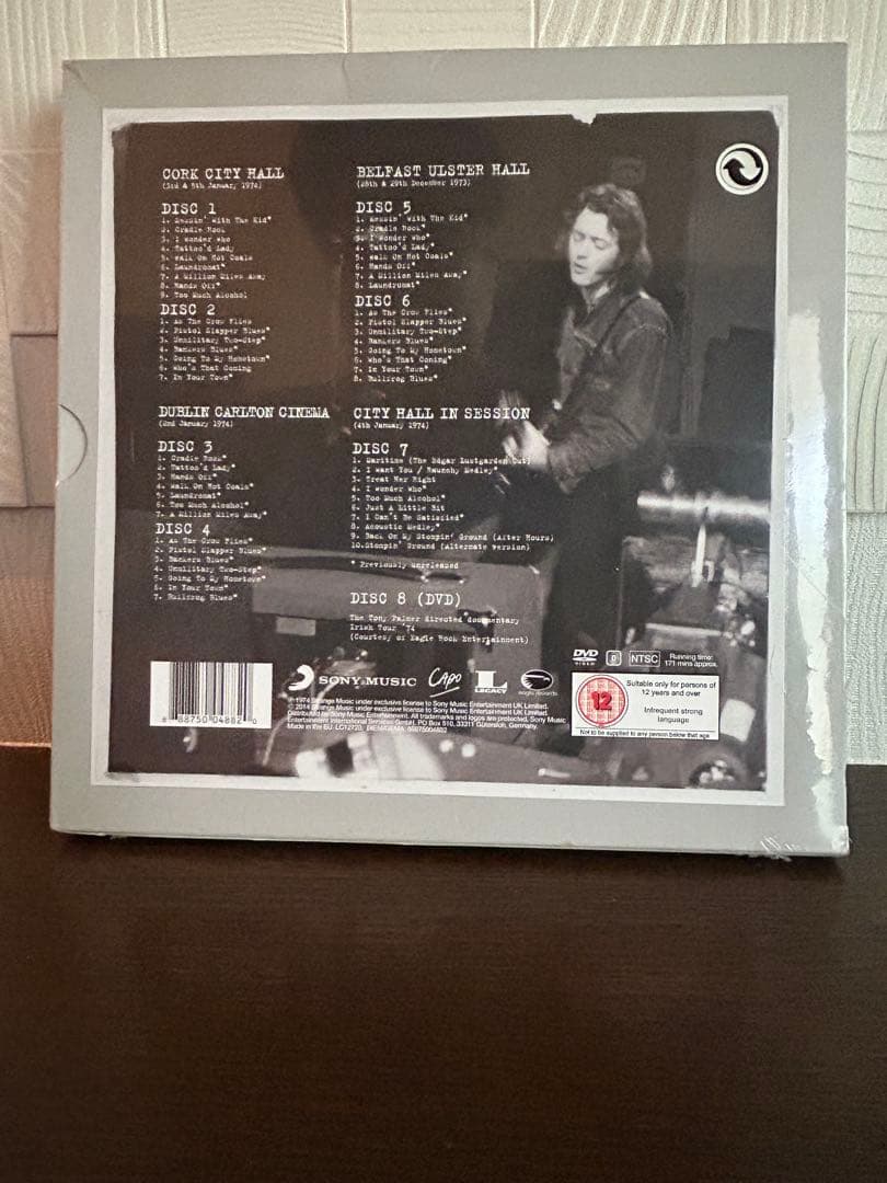 ロリー・ギャラガー / アイリッシュツアー74 (7CD+DVD)新品・未開封