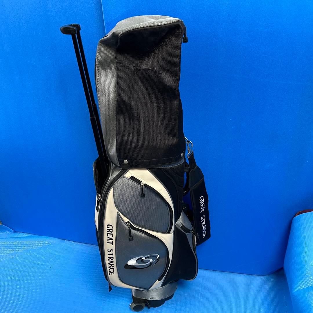 GREAT STRANGE キャスター式キャディバッグ