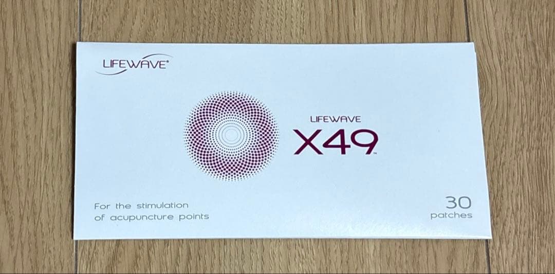 X49 ライフウェーブ パッチ