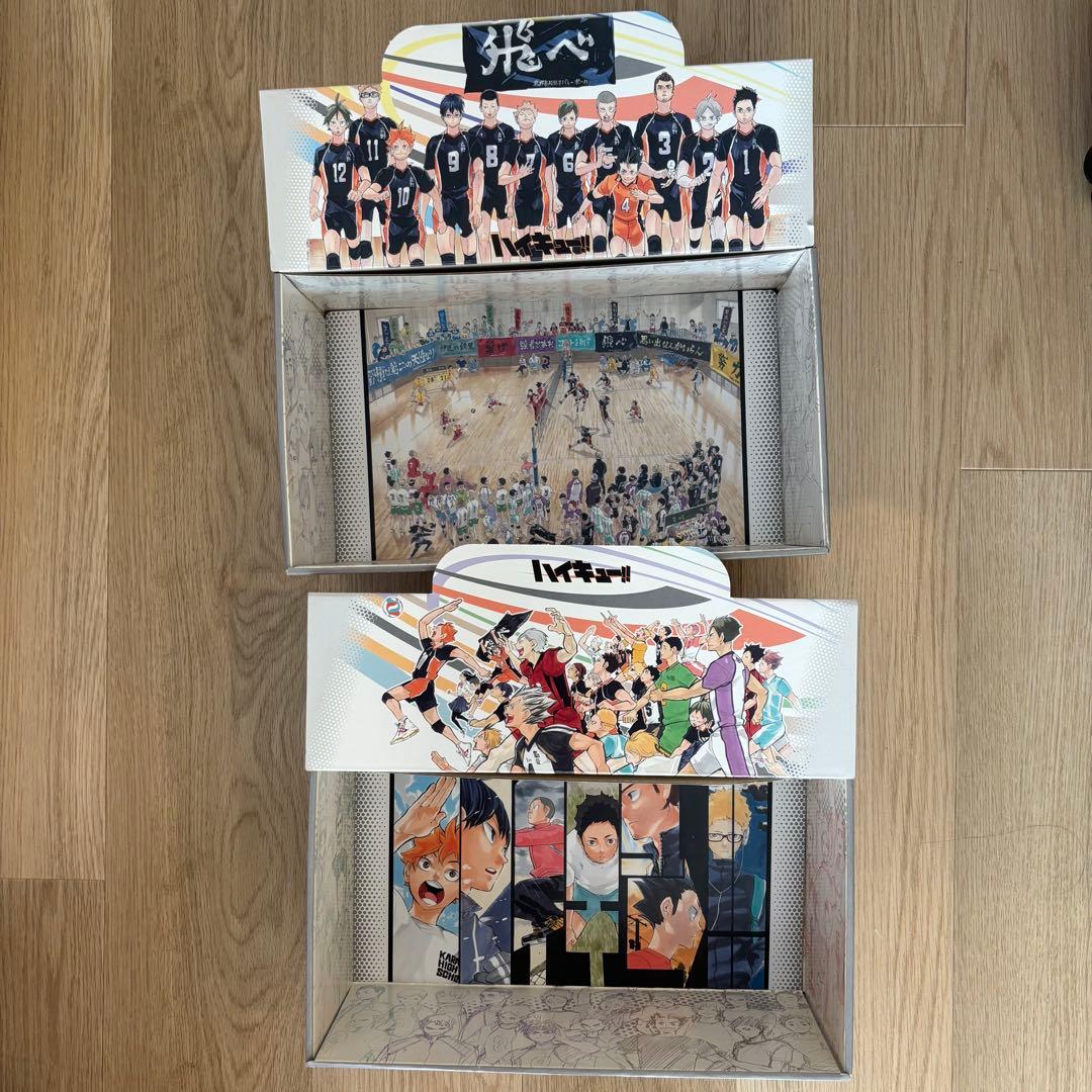 ハイキュー！！ 全巻セット+関連本66冊　全巻修能ボックス付き
