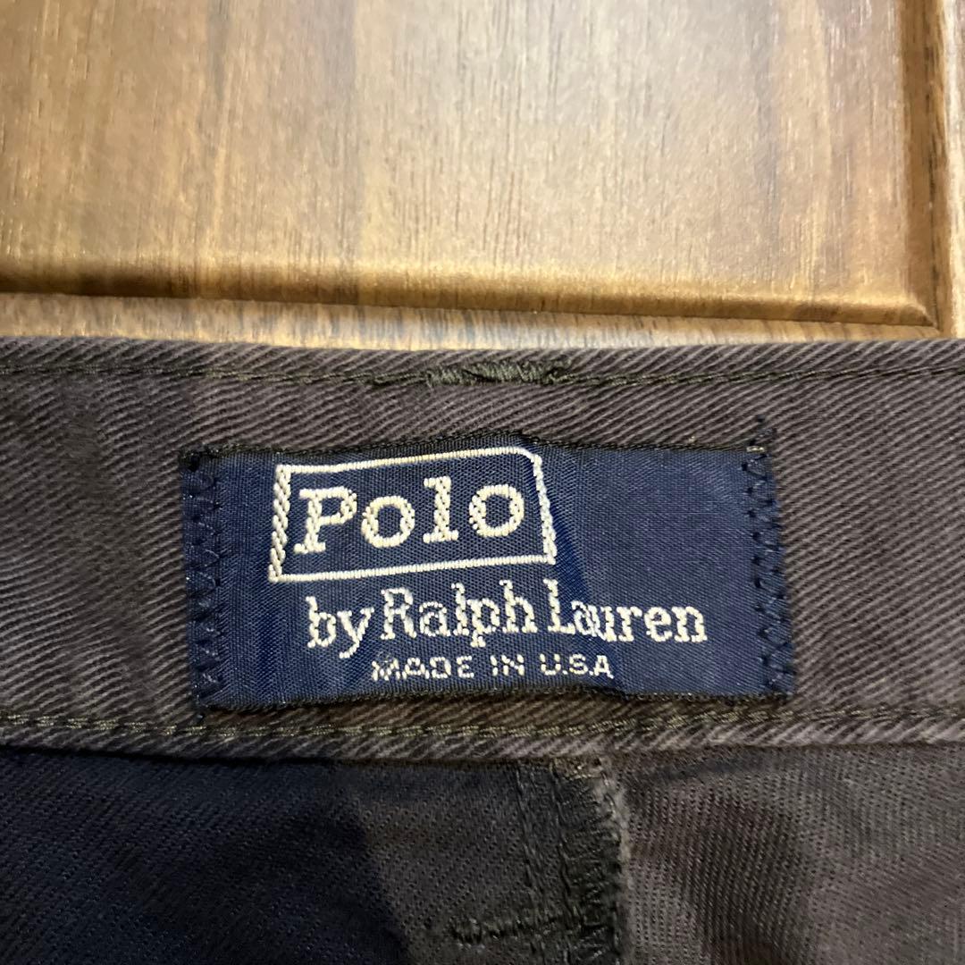 USA製 初期タグ ポロチノ ラルフローレン　ナス紺