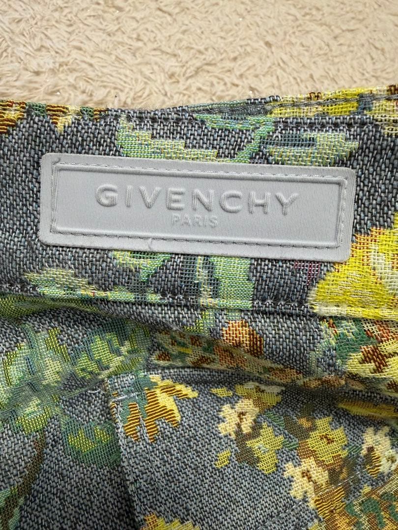 givenchy花柄カーゴパンツ　美品