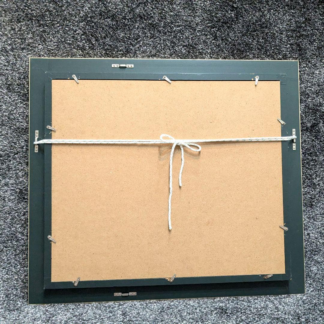 ライナー付き　アンティーク調　額縁　油絵　Ｆ8 　2面セット　2枚